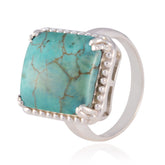 Camila Sophisticated Turquoise Solitaire Ring